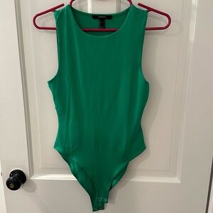 Green Stretch Bodysuit
